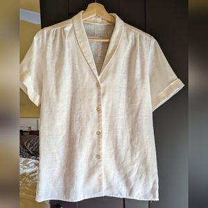 Vintage homemade cotton blouse
